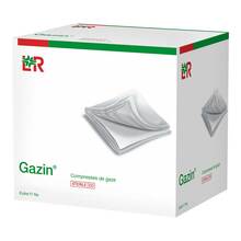 Gazin Mullkomp.10x10 cm steril 8fach 50x2 St