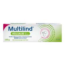 Abbildung: Multilind Heilsalbe mit Nystatin und Zinkoxid 100 g, Paste PZN 20022630 