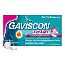 Gaviscon Dual Waldfrucht 250mg / 106,5mg / 187,5mg Kta 16 St