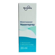 Abbildung: Blumenberg Meerwasser Nasenspray 20 ml, Nasenspray PZN 20058728 