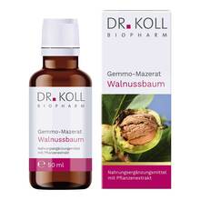 Abbildung: Gemmo-Mazerat Walnussbaum Dr. Koll Juglans regia Tropfen 50 ml, Tropfen PZN 20059917