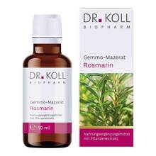 Abbildung: Gemmo-Mazerat Rosmarin Dr. Koll Rosmarinus officinale Tropfen 50 ml, Tropfen PZN 20059975