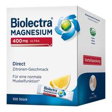 Biolectra Magnesium 400 mg ultra Direct Zitrone 100 St