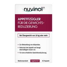 Abbildung: Nuvinol Appetitzügler für die Gewichtsreduzier.Kapseln  42 St, Kapseln PZN 20161283 