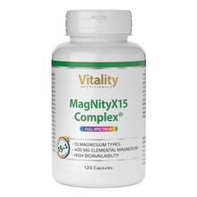 Abbildung: MAGNITYX15 Magnesium Komplex 15 Verband 400 mg Kapseln  120 St, Kapseln PZN 20212170 