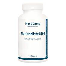 Abbildung: Mariendistel 500 Silymarin & Cholin vegan Kapseln 90 St, Kapseln PZN 20339315 
