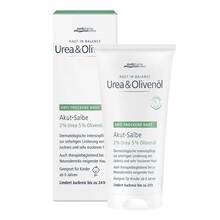 Abbildung: Haut in Balance Urea & Olivenöl Akut Salbe 75 ml, Salbe PZN 20412182 
