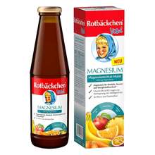 Abbildung: Rabenhorst Rotbäckchen Vital Magnesium Saft 450 ml, Saft PZN 20418776 