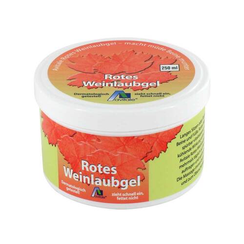 Rotes Weinlaub Gel - 1