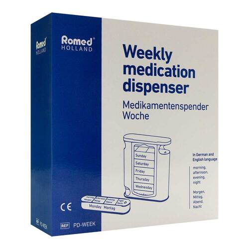 Medikamenten Dispenser wei&szlig; - 1