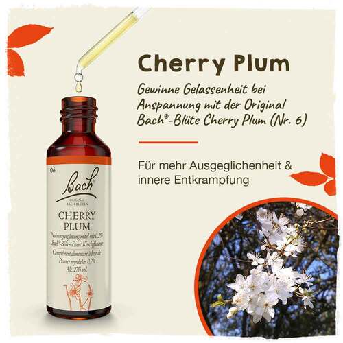 Bachbl&uuml;ten Nr. 6 Cherry Plum Tropfen - 2