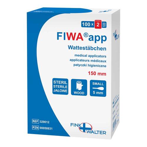 Wattest&auml;bchen kleiner Kopf steril - 1