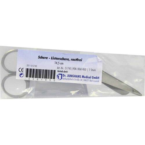 Listerschere 14,5 cm rostfre - 1