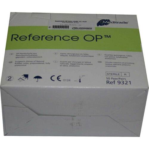 Handschuhe OP Latex Gr&ouml;&szlig;e 7,5 s - 1