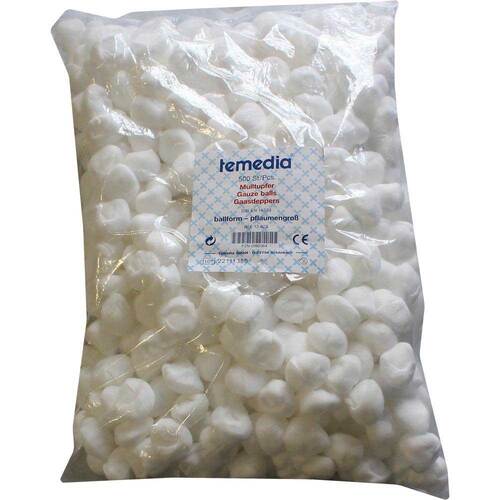 Mulltupfer pflaumengro&szlig; unsteril - 1