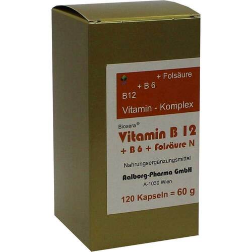 Vitamin B12 + B6 + Fols&auml;ure Komplex N Kapseln - 1