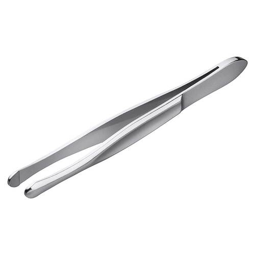 Apoline Pinzette rund 8 cm verchromt - 1