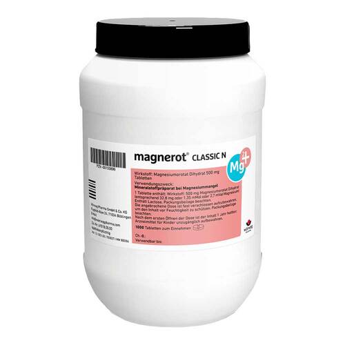 magnerot® CLASSIC N Magnesium Tabletten - 1