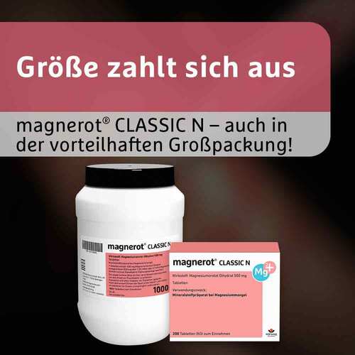 magnerot® CLASSIC N Magnesium Tabletten - 5