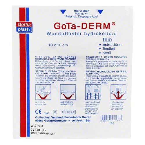 Gotha Derm Hydrokoll. Pflaster 10 - 1