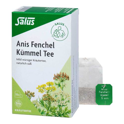 Anis Fenchel K&uuml;mmel Tee Salus Filterbeutel - 1
