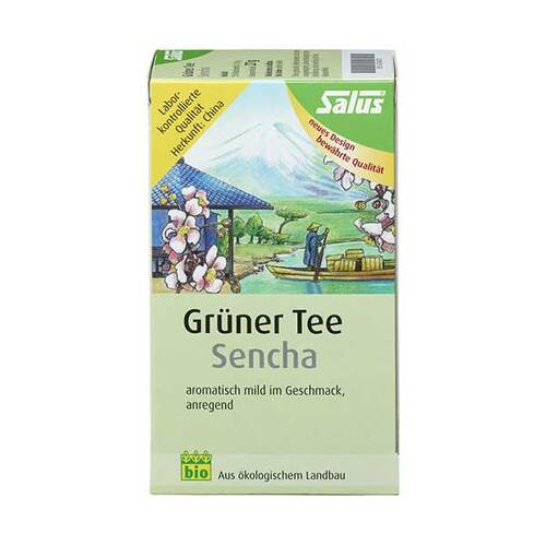 Gr&uuml;ner Tee bio Salus Filterbeutel - 1