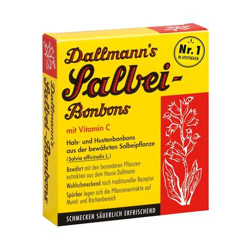 Dallmanns Salbeibonbons mit Vitamin C - 1