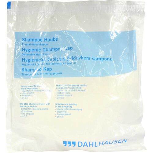 Shampoo Haube waschen ohne Was - 1