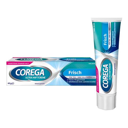 COREGA ULTRA Haftcreme Frisch f&uuml;r Zahnersatz/dritte Z&auml;hne - 1