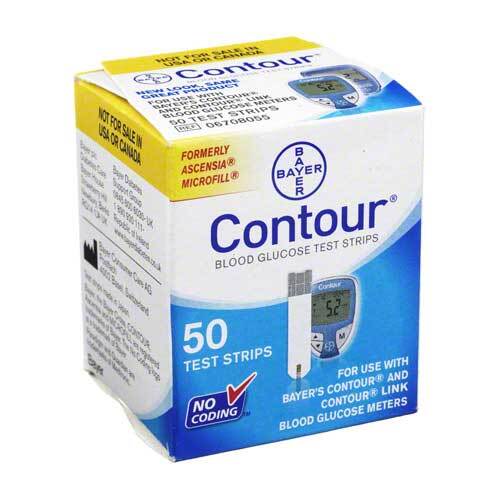 Contour Sensoren Teststreifen - 1