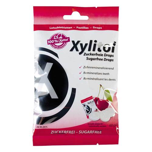 Miradent Xylitol Drops zuckerfrei Cherry - 1