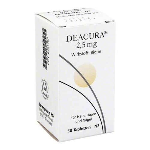 Deacura 2,5 mg Tabletten - 1