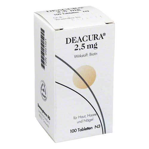 Deacura 2,5 mg Tabletten - 1