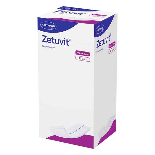 Zetuvit Saugkompresse steril 10x20 cm Cpc - 1