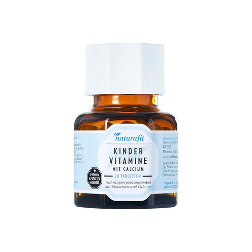 Naturafit Kindervitamine mit Calcium Lutschtabletten - 1