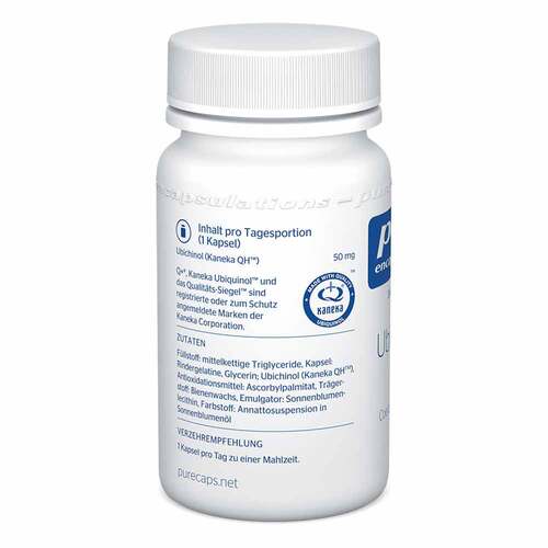 Pure Encapsulations Ubiquinol QH 50 mg Kapseln - 3