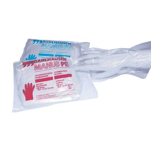 Handschuhe PE Damen geh&auml;m. Polybeutel - 1