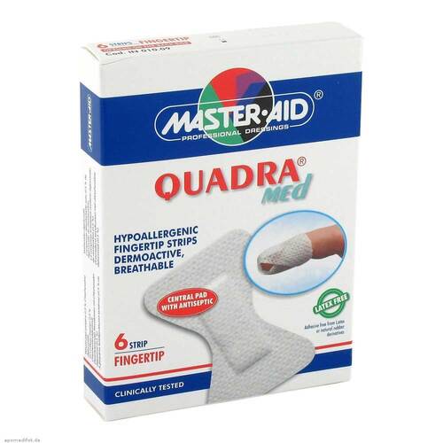 Quadra Med Pflaster Fingerstrips Master Aid - 1