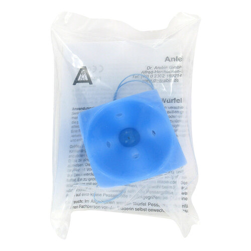 Arabin W&uuml;rfel Pessar perf.Gr&ouml;&szlig;e 5 / 45mm - 1