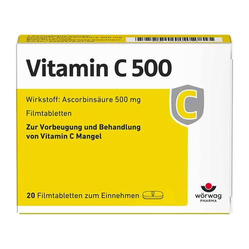 Vitamin C 500 Filmtabletten - 1