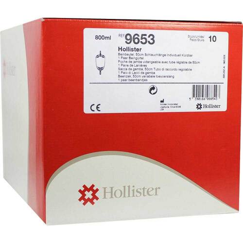 Hollister Urin Beinbeutel mit Abl - 1