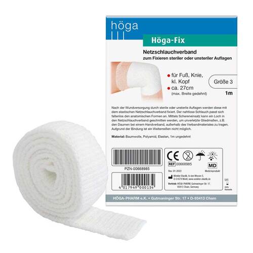 H&ouml;ga Fix Netzschlauchverband Gr&ouml;&szlig;e 3 1 m - 1