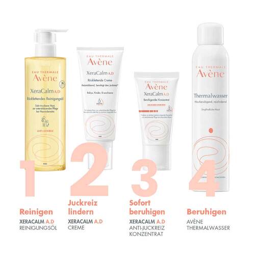 Avene XeraCalm A.D r&uuml;ckfettende Creme - 5