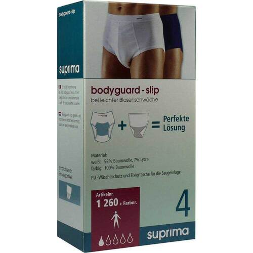 Suprima Body Guard 4 Slip Gr. 5 wei&szlig; - 1