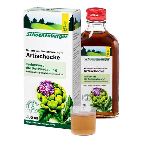 Artischocken Saft Schoenenberger - 1