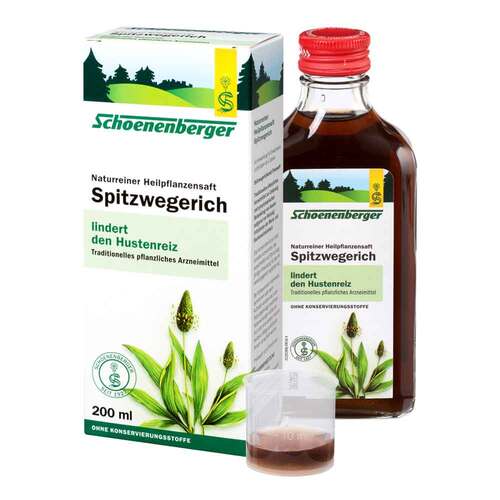 Spitzwegerichsaft Schoenenberger HPS - 1