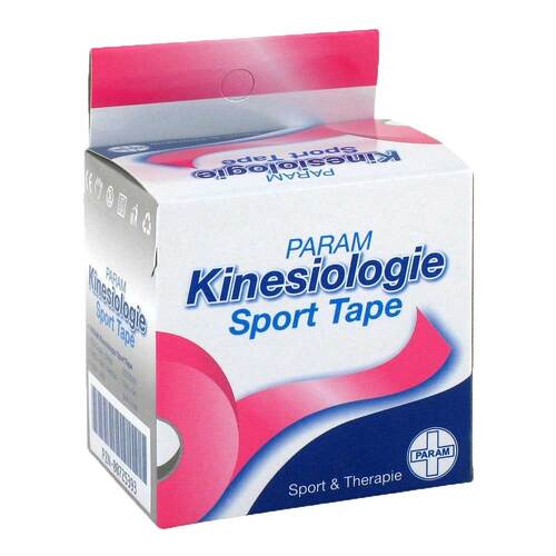 Kinesiologie Sport Tape 5 cm x 5 m pink - 1