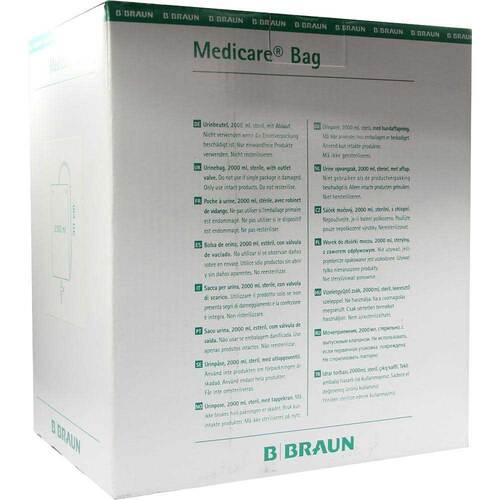 Medicare Bag 2000ml steril mit 90cm Schlauch und Abl. - 1