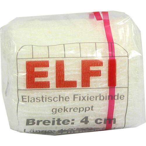 Dracoelfi elastisch Fixierbinde 4cmx4m gekreppt cello - 1