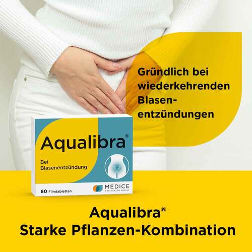 Aqualibra® Filmtabletten bei Harnwegsinfekten - 2